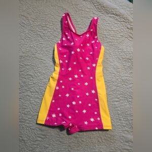 Hanna Andersson one piece swimsuit, size 8Y (139) - like new